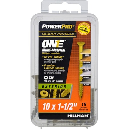 Power Pro One Deck Screw, 5 PK 116798